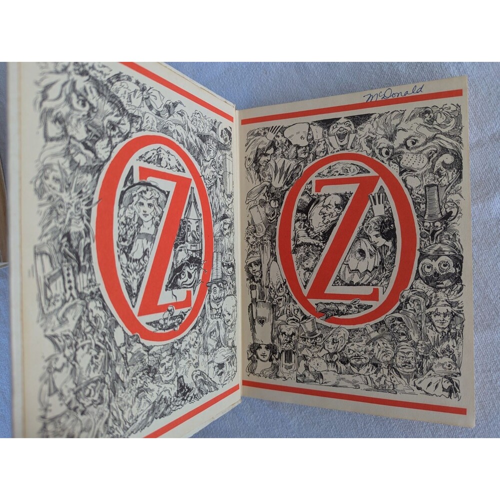 Dorothy and the Wizard in Oz L. Frank Baum Reilly & Lee White Edition Hardcover - Picture 2 of 12